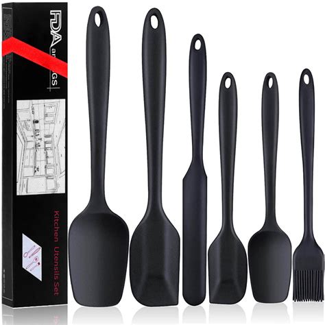 best heat resistant silicone spatula|heat resistant spatula set.